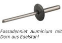 Fassadenniet Aluminium mit Dorn aus Edelstahl